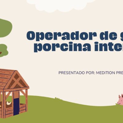 Curso operador de granja porcina intensiva